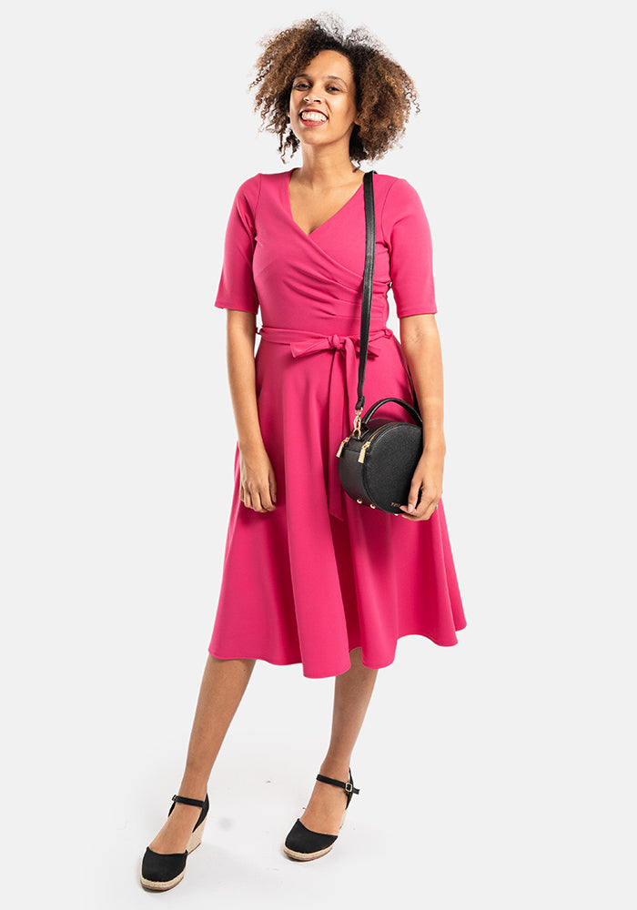 Suvi Cerise Swing Dress