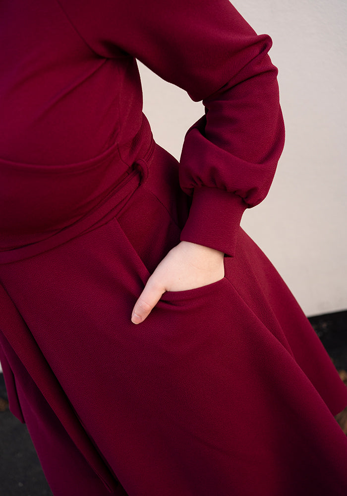 Sydney Wine Dress