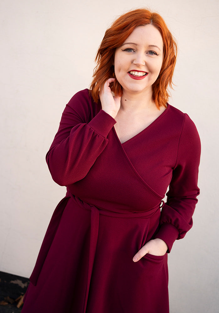 Sydney Wine Dress