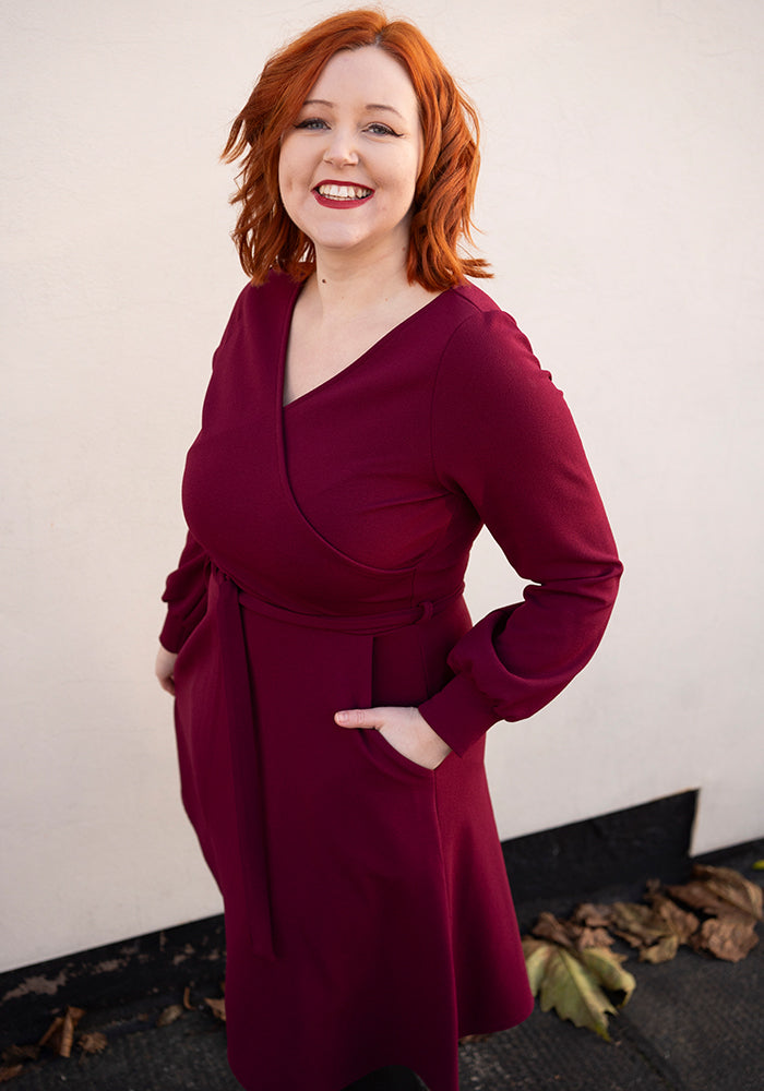 Sydney Wine Dress