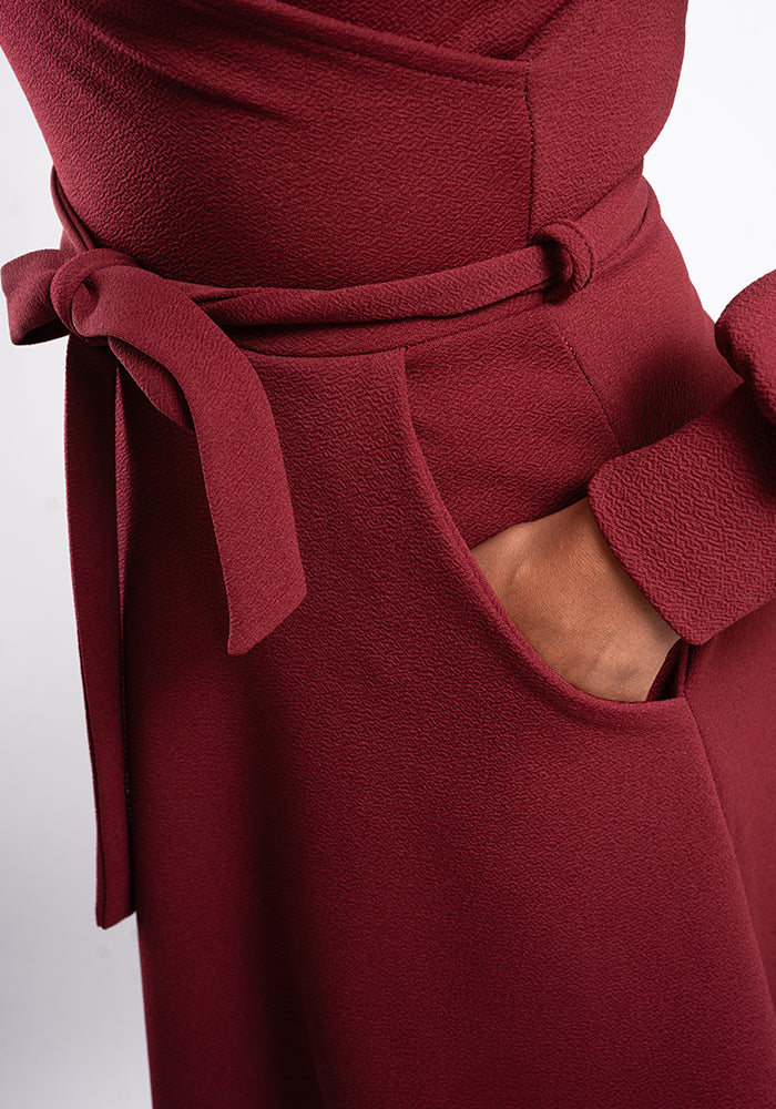 Sydney Wine Dress