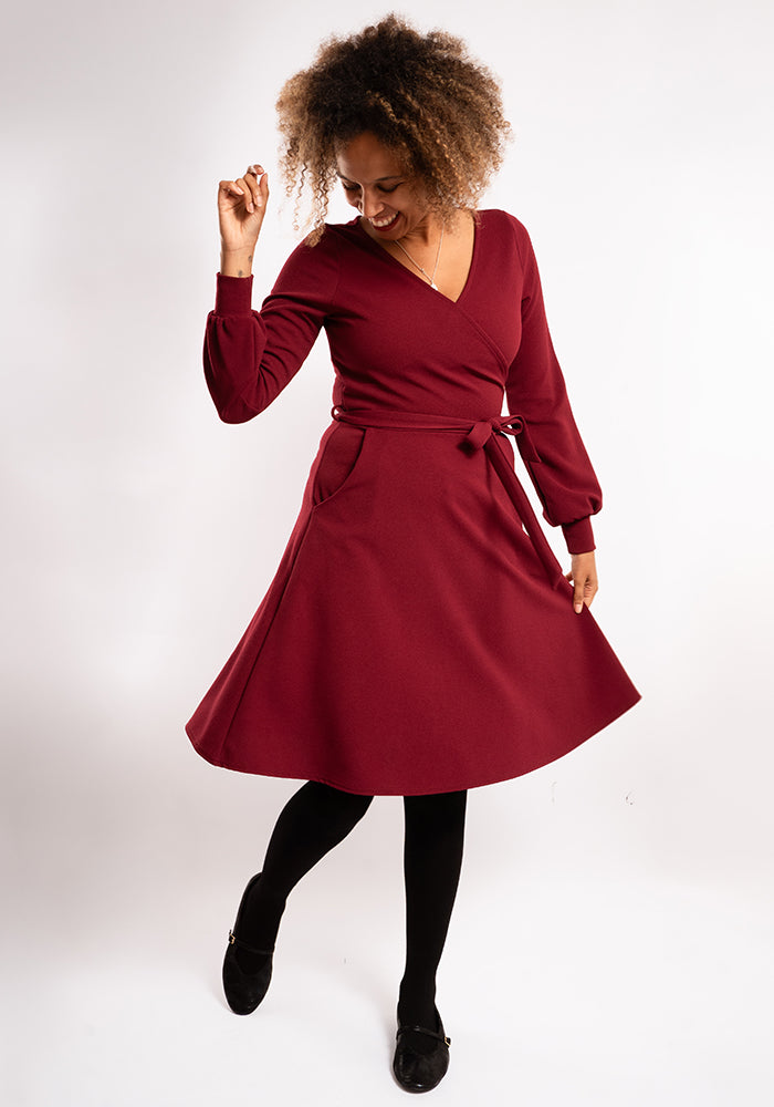Sydney Wine Dress