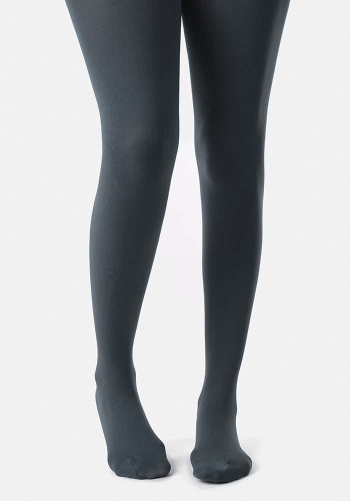 80 Denier Premium Tights - Iron Grey