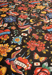 Tattoo Print Jumbo Bath Sheet