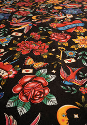 Tattoo Print Large Towel