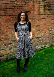 Tamar Fossil Print Pinafore
