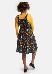 Tamar Woodland Mushroom Print Pinafore