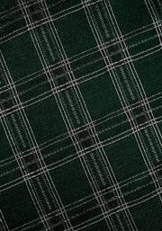 Bridget Green Tartan Midi A-Line Skirt