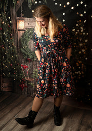 Tashna Christmas Baking Print Dress
