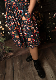 Tashna Christmas Baking Print Dress