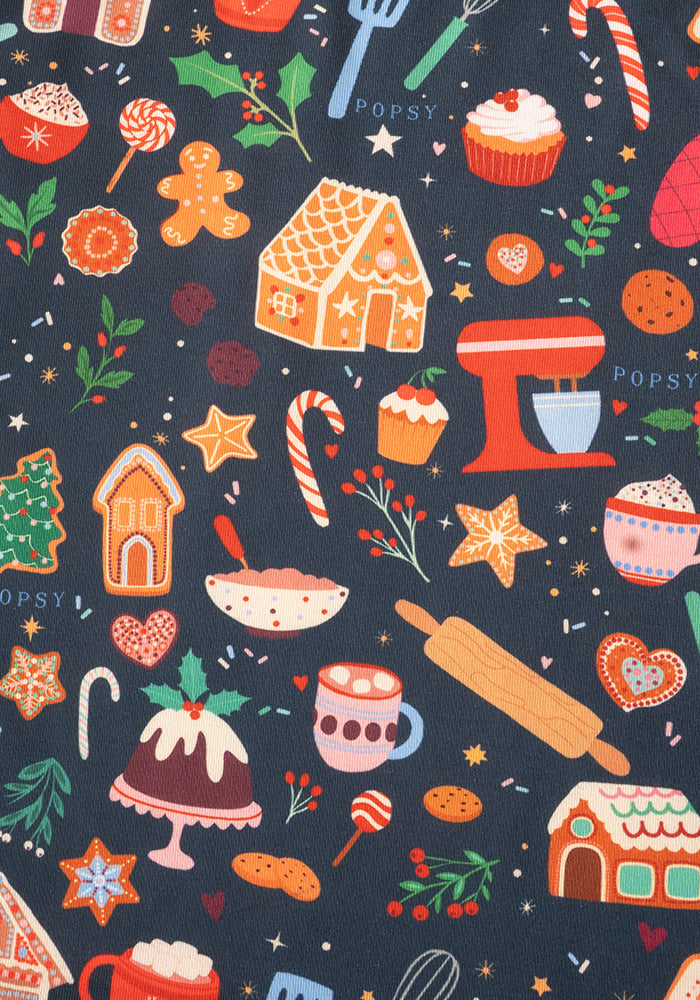 Tashna Christmas Baking Print Dress