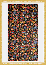 Tattoo Print Jumbo Bath Sheet