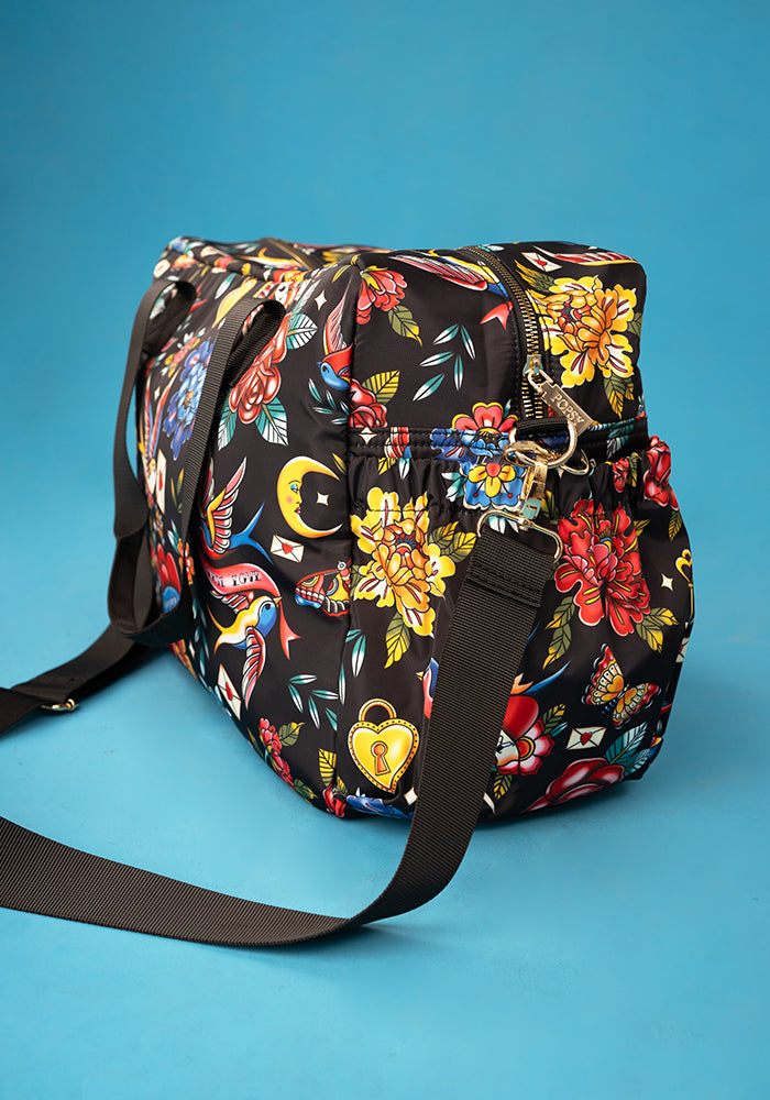 Seventh angle of Tattoo Print Holdall