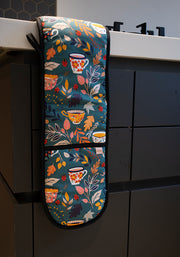 Tea Cup Print Popsy Oven Glove