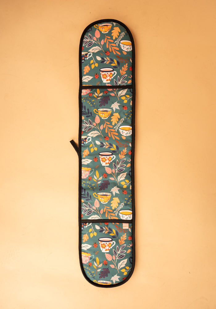 Tea Cup Print Popsy Oven Glove