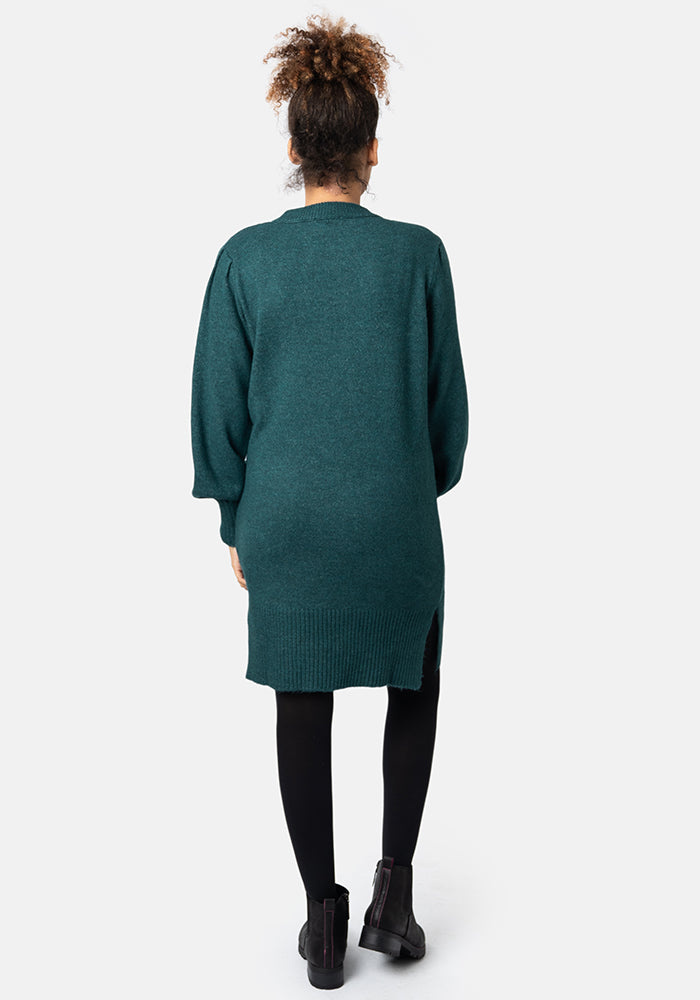 Teal Jumper Dress