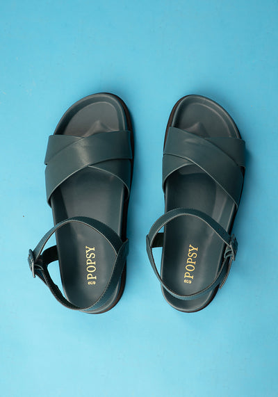 Popsy Teal Comfort Sandal