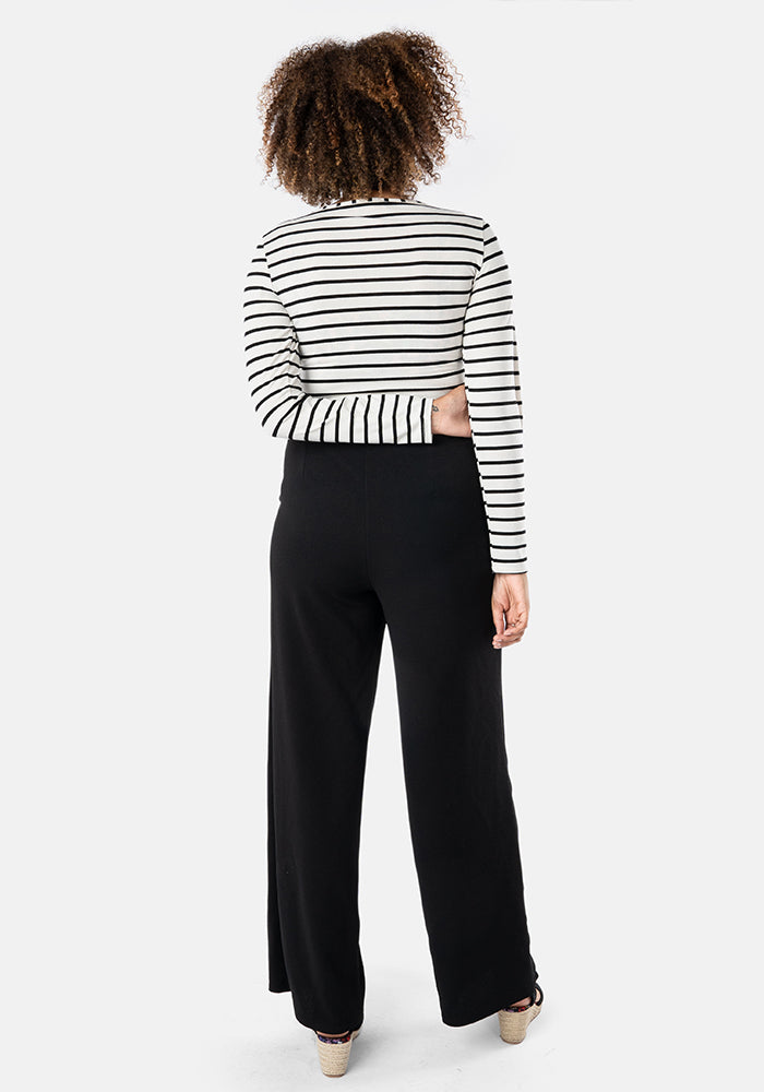 Fifth angle of Trisha Black Popsy Trousers