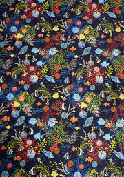 Tropical Coral Print Jumbo Bath Sheet