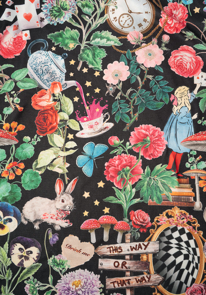 Tweedle Wonderland Print Pyjama Set