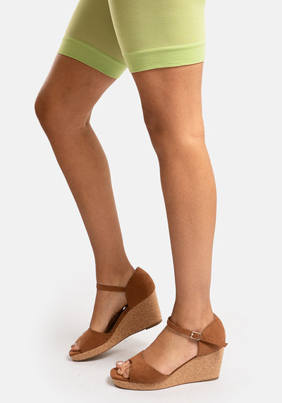 Underpops Anti Chafing Shorts Lime