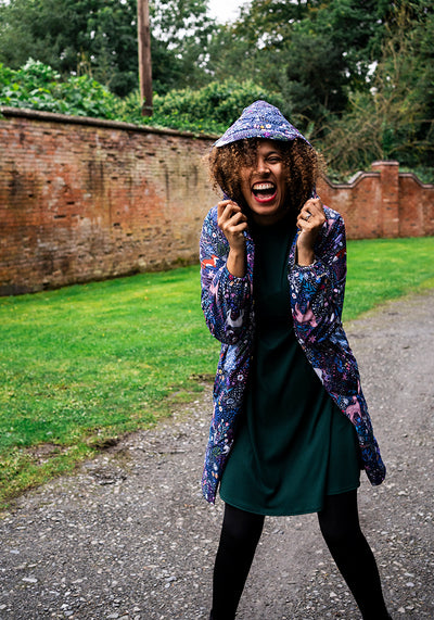 Magical Woodland Print Popsy Coat