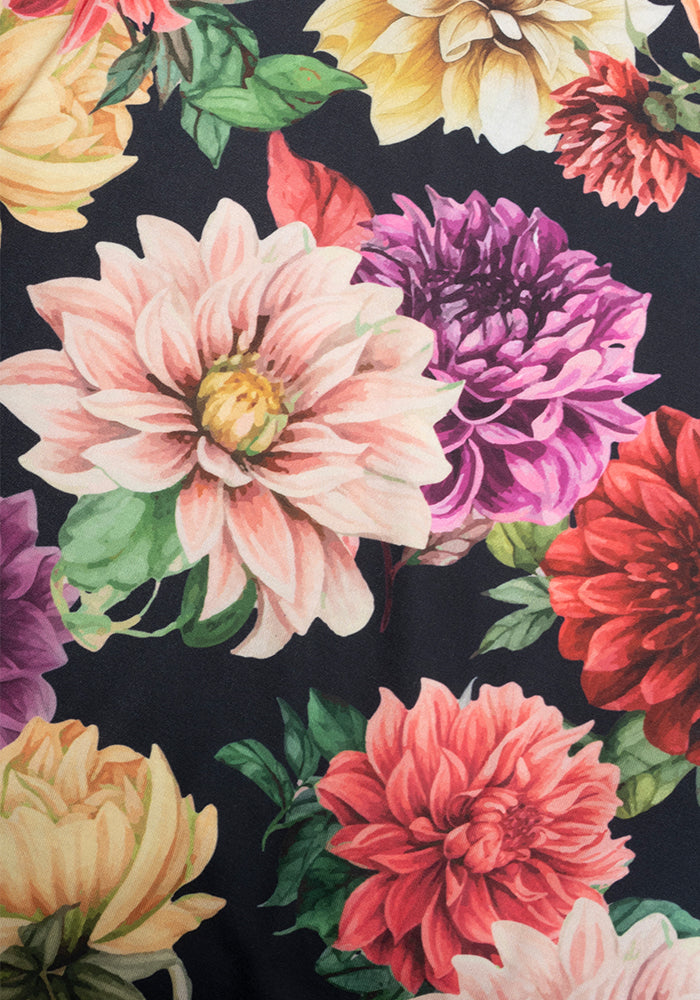 Verlina Vintage Floral Print Swing Dress
