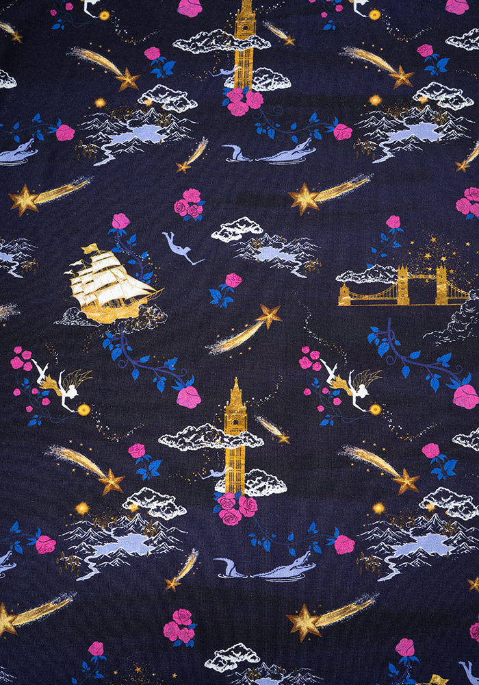 Second angle of Wendie Magical Story Print Cotton Dress