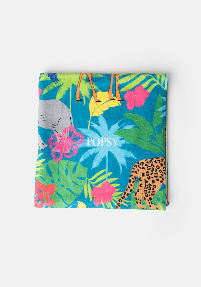 Wild Animal Print Towel