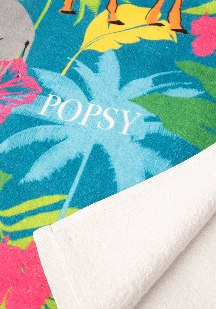 Wild Animal Print Towel