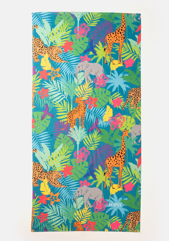 Wild Animal Print Towel