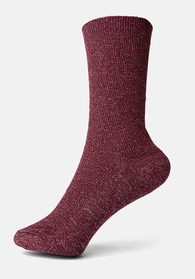Wine Sparkle Socks
