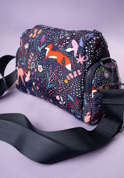 Magical Woodland Print Cross Body Bag