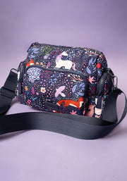 Magical Woodland Print Cross Body Bag