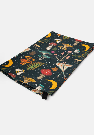 Woodland Mushroom Print Popsy Tea Towel