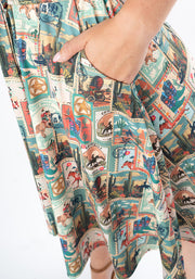 Wyatt Wild West Print Dress