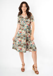 Wyatt Wild West Print Dress