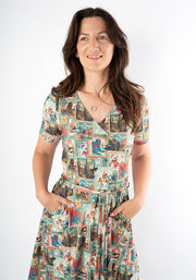 Wyatt Wild West Print Dress