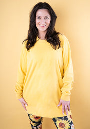 Yellow Longline Popsy Sweatshirt