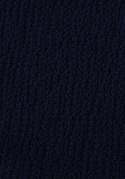 Yvonne Navy Tiered Hem Dress