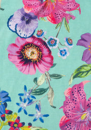 Children's Tropical Floral Print Dress (Zella)