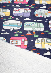 Caravan Print Hand Towel
