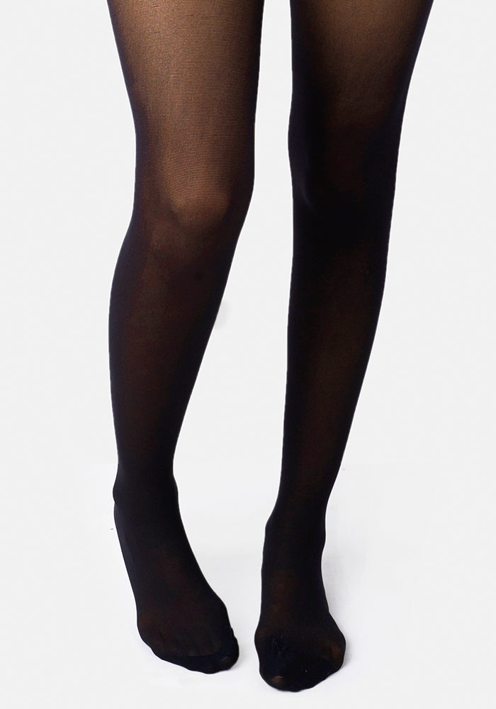Second angle of 30 Denier Sheer Premium Tights (Coffee), enjoy light coverage with our rich Coffee 30 denier tights.