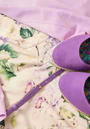 Edna Vintage Floral Print Swing Dress