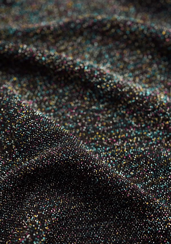 Arista Silver Sparkle Maxi Dress