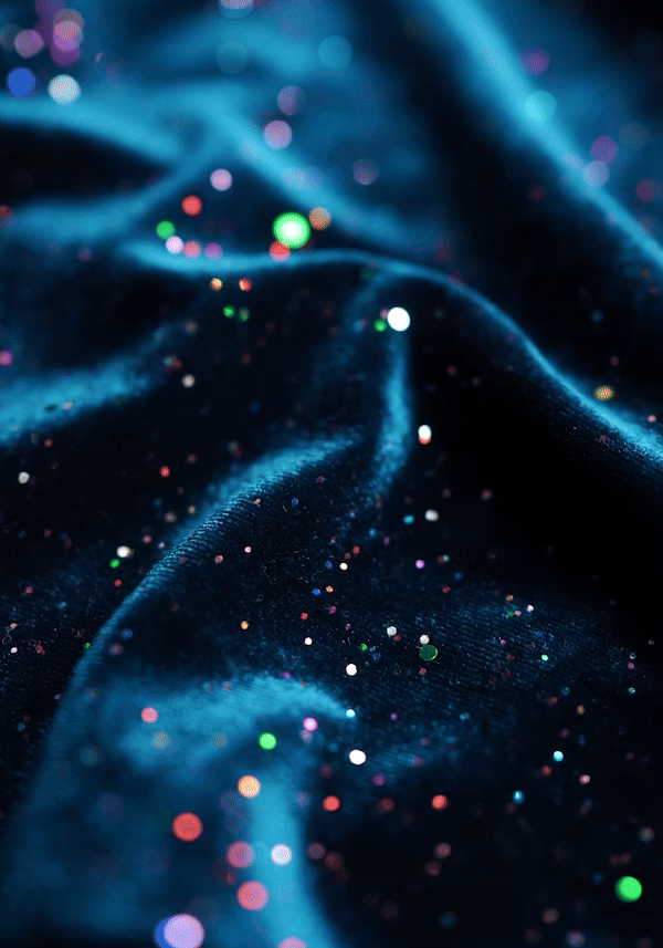 Dazzle Petrol Sparkle Midi Dress