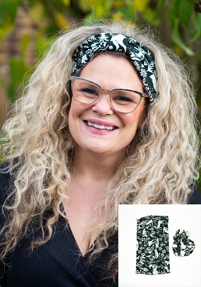 Popsy Christmas Headband & Scrunchie Set