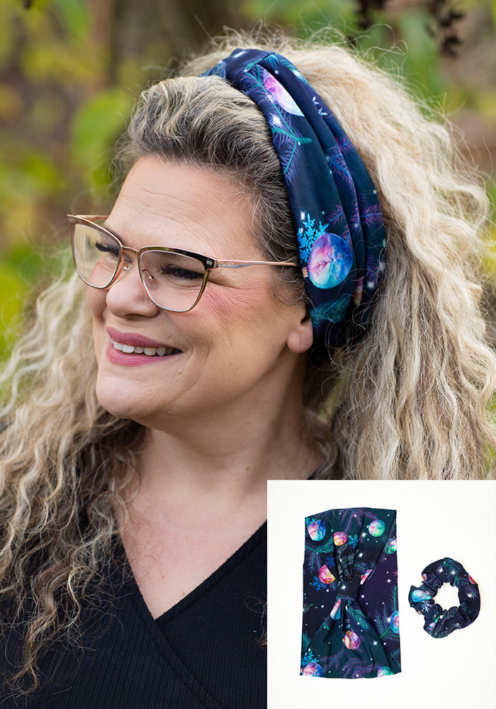 Christmas Headband &amp; Scrunchie Set