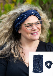 Popsy Christmas Headband & Scrunchie Set