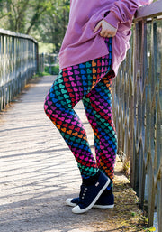 Heath Heart Conversational Print Popsy Leggings